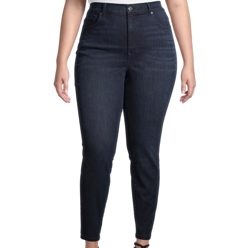 Terry & Sky Stretch Blue Jeans Size 4X 28-30